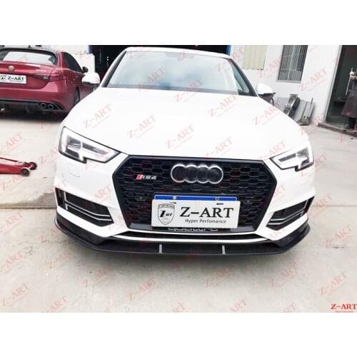 2016-2019 Z-ART carbon fiber aerokit for S4 carbon fiber tuning kit for Au di A4 B9 carbon fiber body kit for A4 sline