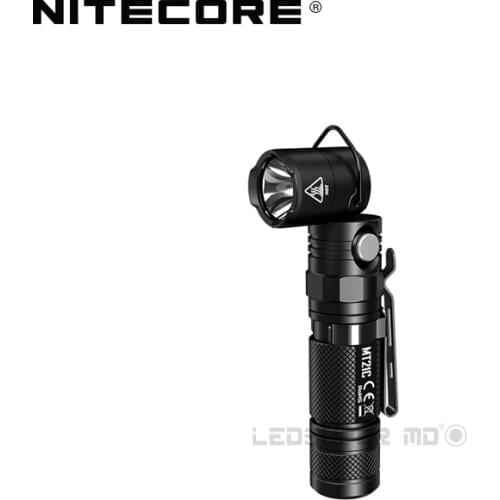 L-Shaped Work Light Nitecore MT21C 1000 Lumens Compact EDC Torch 90 Angle Adjustable Flashlight with Magnetic Base