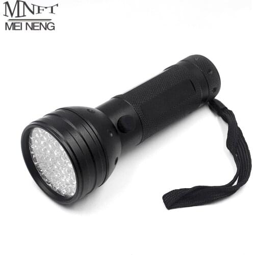 MNFT 1PCS 51 LED Ultraviolet led Flashlight Ultra Violet Invisible Ink Marker DIY Nymph Head LOCA Glue Curing