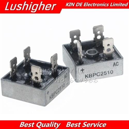 1PCS KBPC2510 25A 1000V Bridge Rectifier New Original IC