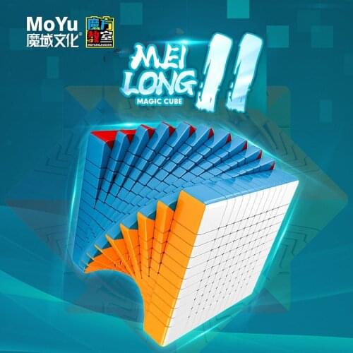 Moyu MeiLong 11x11x11 Magic Cube 11Layers Colorful Professional Puzzle Toys For Children Toys For Adults cubo magico