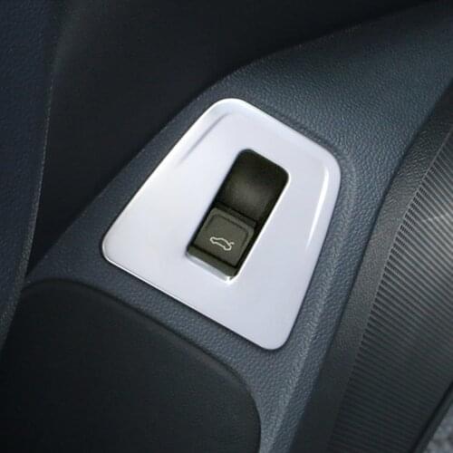 Car Tail Door Button Cover Sticker decoration accessories For Tiguan L 2017 2018 2019 2020 2021 Car Rear Door Switch Cover Trim