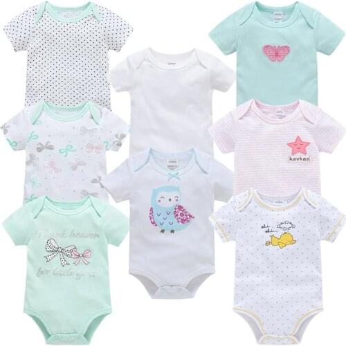 New Baby Infant Toddler Newborn Baby Girls Bodysuits Watermelon Printed Short Sleeve Bodysuit Sunsuit Jumpsuit Casual Clothes