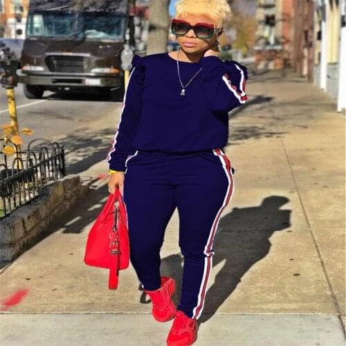 Pink Letter Women Suit Long Sleeve 2 Pieces Outfits Female Green Black Two Pieces Tracksuit Set