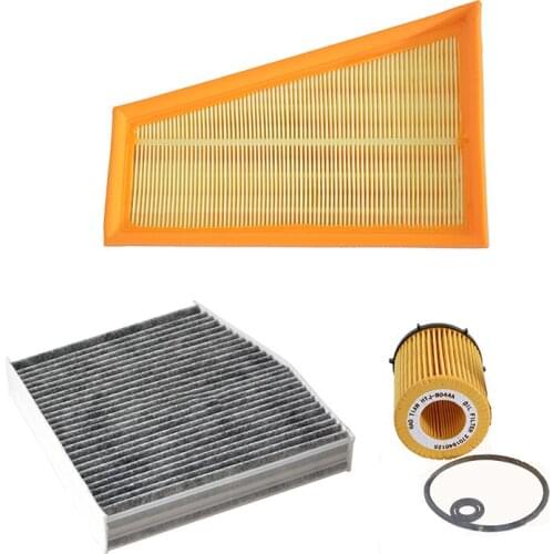 Air Filter Cabin Filter Oil Filter for Mercedes-Benz W176 1.6T 2012- B180 B200 B260 W246 GLA180 GLA200 GLA220 GLA260 X156