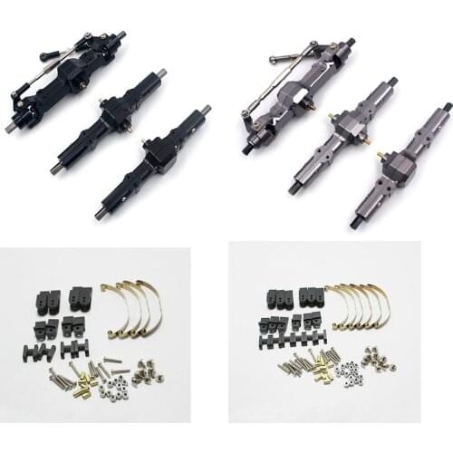 WPL B14 B24 C14 C24 B16 B36 JJRC Q60 Q61 Q62 Q63 Q64 D826 D827 D831 D832 D833 RC car Upgrade spare parts Front axle middle axle