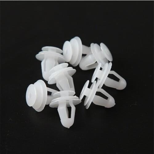 Fender Clip,Screw Plastic Clips for Car,Push-type Bumper Fasteners Rivet Clips Auto Clips & Fastener for Bumper Fender 100pcs