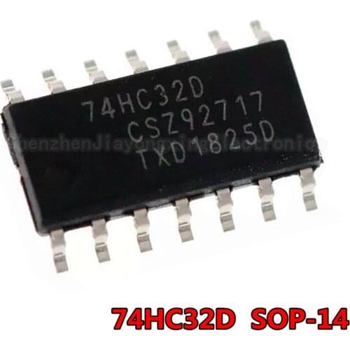 10PCS 74HC32D SOP14 74HC32 SOP SN74HC32DR SN74HC32 SMD new and original IC