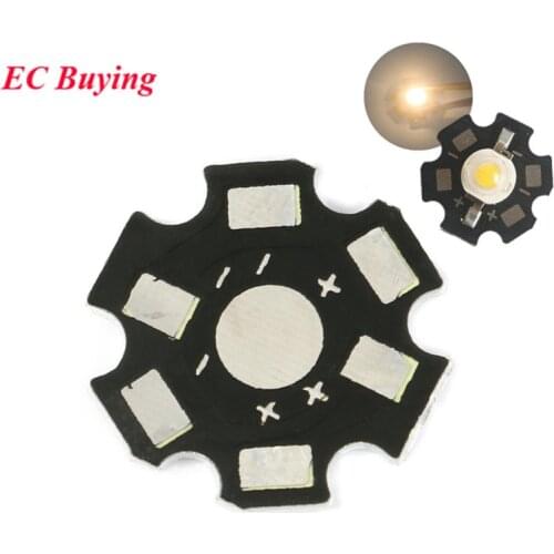 10pcs 1W 3W 5W Heatsink Heat Sink LED Aluminum Base Plate PCB Board For Cooling Heatsink LED Diode Electronic DIY Kit LED Bead