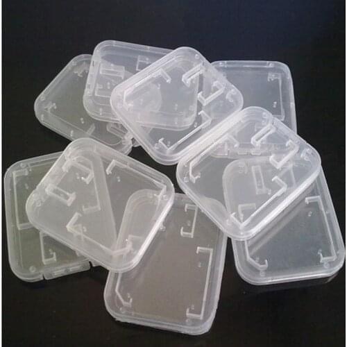 10pcs/pack microsd card box white boxes for memory card Cartao De Memoria Small Boxes for protect tarjeta sd free shipping