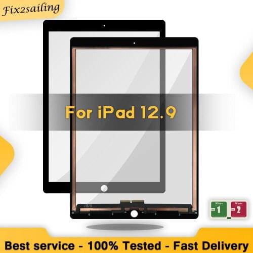 100% New Touch Screen For Apple iPad Pro 12.9" 2015/2017/2018/2020 A1584/A1670/A1876/A2069 Outer Front Glass Panel Replacement