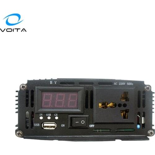 500W UPS 12v/24v DC To 110v/240v AC Digital Products Power Inverter With Over-Current Protection