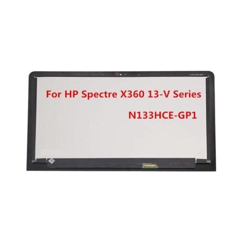Free shipping new For HP For Spectre X360 13 V 13-V series Laptop LCD Screen N133HCE-GP1 Assembly without Touch, 1920*1080