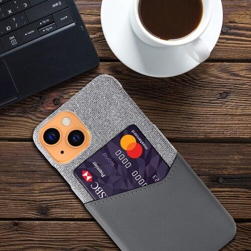 Card Slots Cover Funda On The For iPhone 13 Mini Coque Business Leather Phone Case For Apple iPhone 13mini 5.4" 2021 Capa Shell