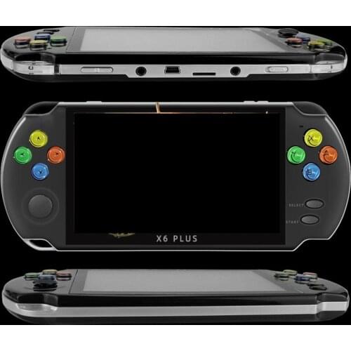 Coolbaby X6 Plus Retro Game Console 128 Bit Handheld Game Console Joystick Controller Built in 3000 Game For GBA Arcade NES