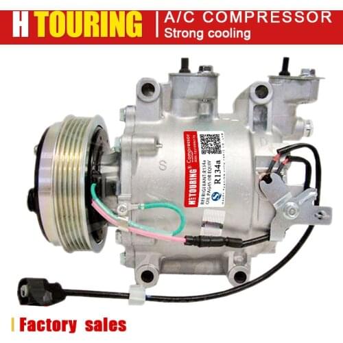 For honda fit compressor SANDEN TRSE09 TRSE07 3416 3406 For Honda Jazz 2003 City Fit