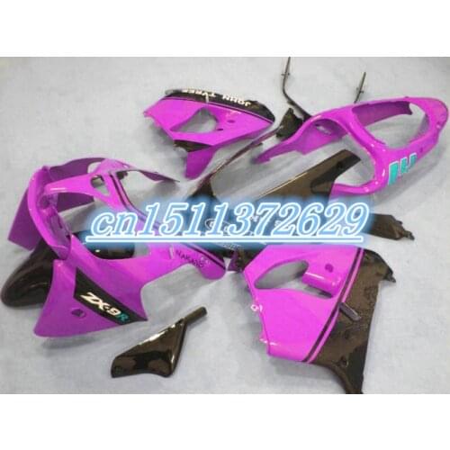 Dor-pink black For KAWASAKI ZX9R NINJA 2002-2003 Body ZX-9R ZX 9R 9 R 02 03 ZX9 R 2002 2003 Fairing Kit D