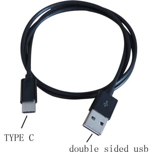 1meter 3ft Reversible Type C USB Cable Double Sided Charging for Type C phones and tablets