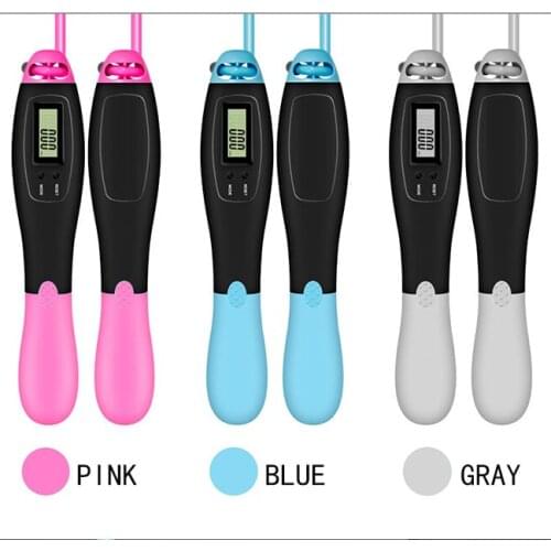 Electronic Jump Rope With Counter Speed Wireless Skipping Adjustable Smart Jump Anti-Slip Handle For Workout Jumping Training