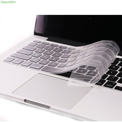 European Euro EU Version TPU Keyboard Cover Skins for Macbook 11 12" New Pro 13" 15'' NO Touch Bar 2018 2019 Air 13.3 A1932