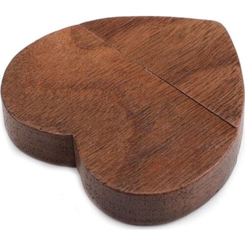 16/32/64GB USB 2.0 Pen Drive Flash Drive Pendrive Memory Stick/Wooden Heart Gift