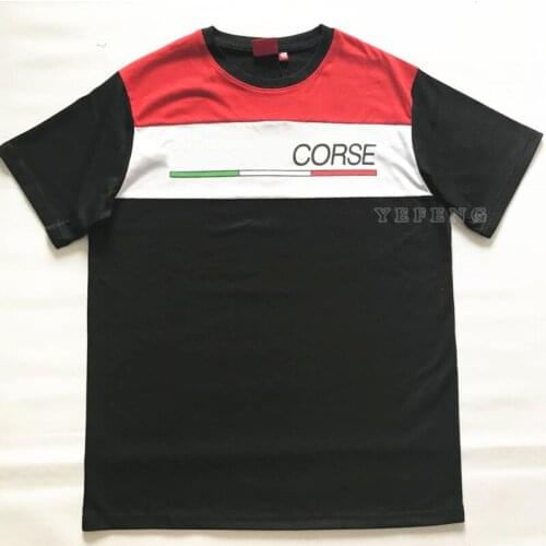 Cotton Spring And Summer Red New MOTO GP For Ducati CORSE Motorcycle Riding Short-Sleeved Racing T-shirt Locomotive