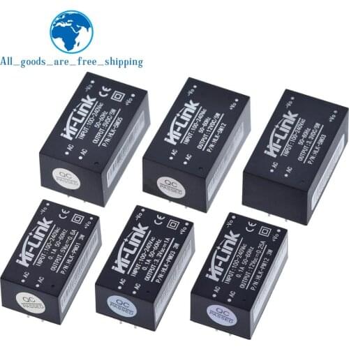 HLK-PM01 HLK-PM03 HLK-PM12 AC-DC 220V to 5V/3.3V/12V mini power supply module,intelligent household switch power supply module