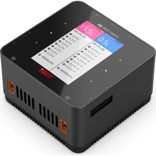 ISDT P30 1000WX2 30AX2 High Power Dual Channel BattGo Battery Balance FPV Charger Discharger for 1-8S Lipo Battery RC FPV Drone