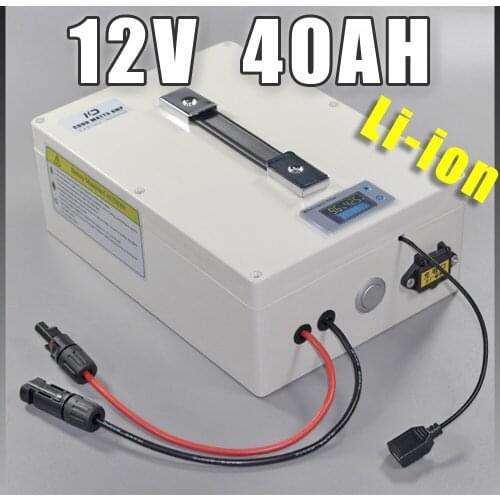 12V 40Ah Golf Car Lithium ion battery electric bike Protable battery , 500W Electric Bicycle lithium Battery 12v li-ion scooter