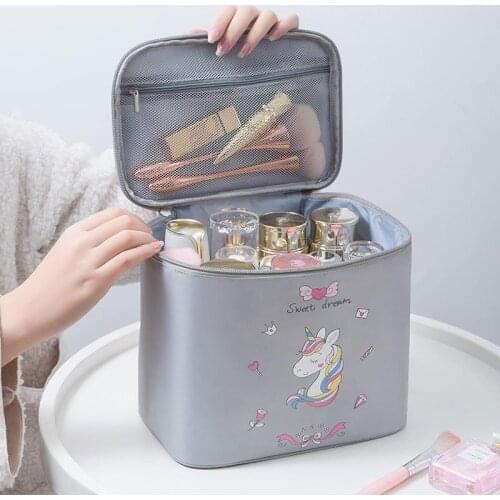 Multifunctional Outdoor Travel Cosmetic Bag Water Proof Womens Toiletries Organizer Cases Make UpHigh capacity High Capacity