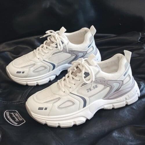 Men Casual Shoes Mesh Men Sneakers Breathable Outdoor Walking Sport Shoes For Male Lace-up Casual Shoes Bubble Men Footwear