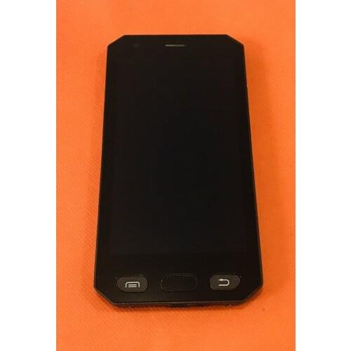 Used Original LCD Display +Digitizer Touch Screen+Frame for E&L S30 MTK6737 Quad-Core Free Shipping