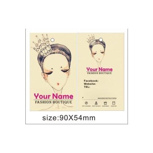 Professional custom print hang tags ,add your logo/ name on tags, price tags, fashion clothes label tags
