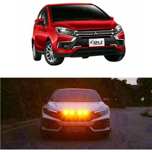 Car Accessories Grille Light Lamp For mitsubishi Colt eclipse cross mirage shogun sport montero