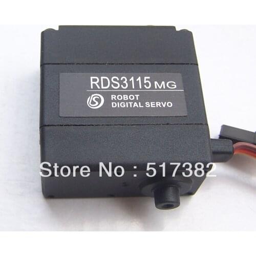 Free shipping 17pcs Original servo RDS3115 (no brackets) Metal gear Digital servo For 17DOF humanoid Robot frame