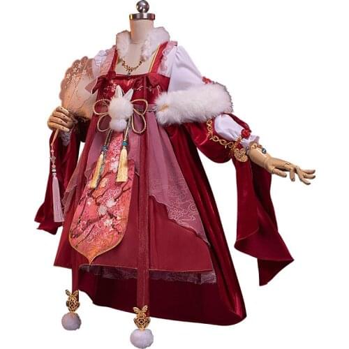 The Game Miracle Nikki Chinese Ancient Costume Super Gorgeous Constellation Lolita Halloween Women Dress