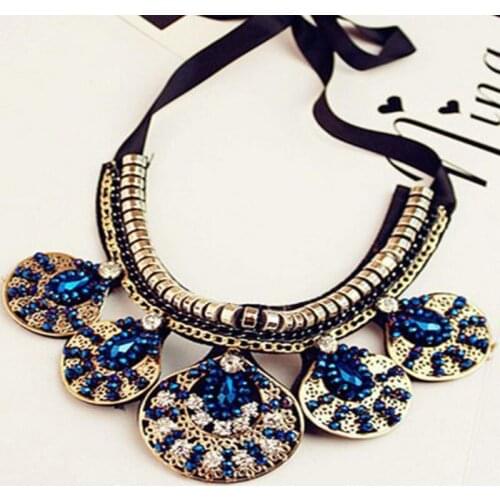 Fashion Choker Jewelry All Match Simply Cubic Zirconia Pendant Artilady choker necklace punk star design necklaces for women