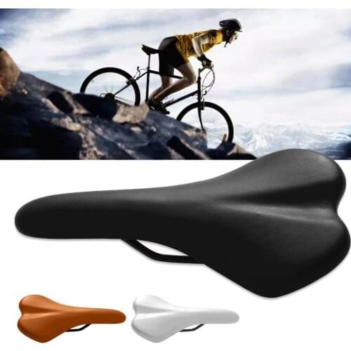 MTB Mountain Bike Cycling Bicycle Saddle Thickened Ultra Soft Cushion Cover Bicycle Saddle Seat Comfortable Outdoor Cycling Seat