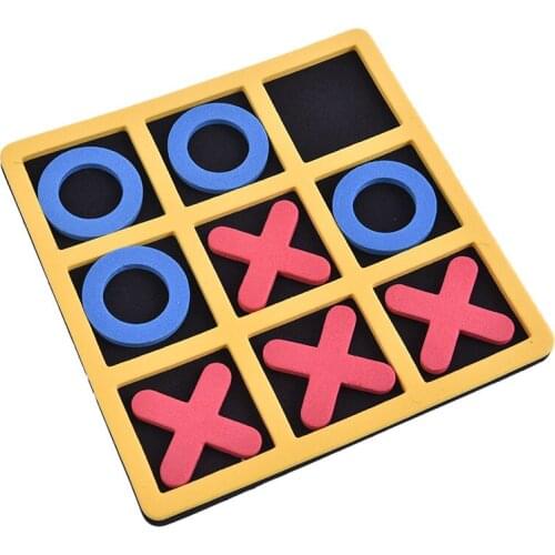 1Pcs Parent-Child Interaction Leisure Board Game OX Chess Eveloping Intelligent Educational Game Toys For Children