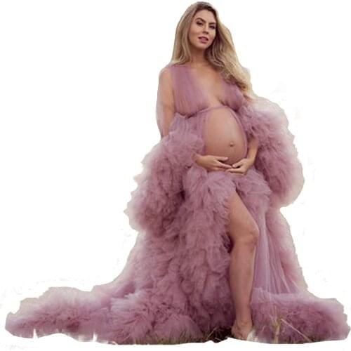 Maternity Dress Wedding Dresses Nightgown Full Slip Sleep Gown Button Down Nightdress Breastfeeding Loungewear Vestido De Noiva