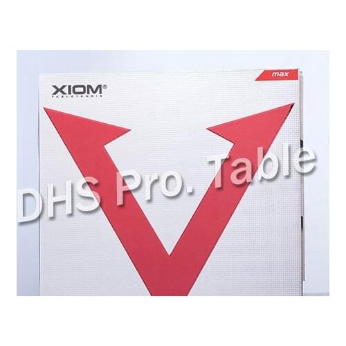 SALE Original XIOM RED VEGA ASIA Professional Table Tennis Rubber Ping Pong Rubber MAX Made in Germay Free Shipping