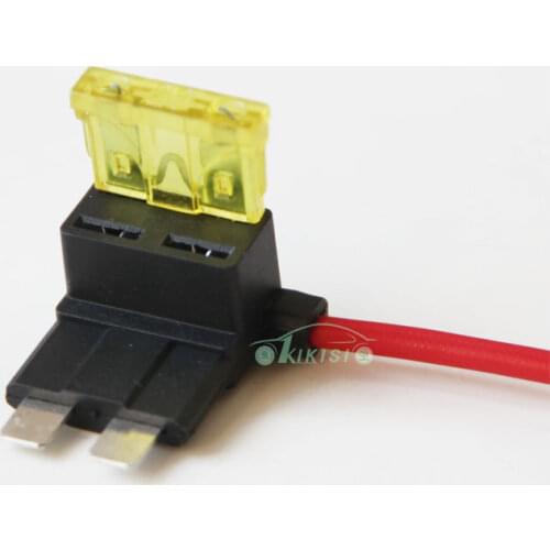 100 sets standard Blade Fuse Tap Holder Add A Circuit Line ATM APM Car Truck Motorcycle Motorbike for energy meter