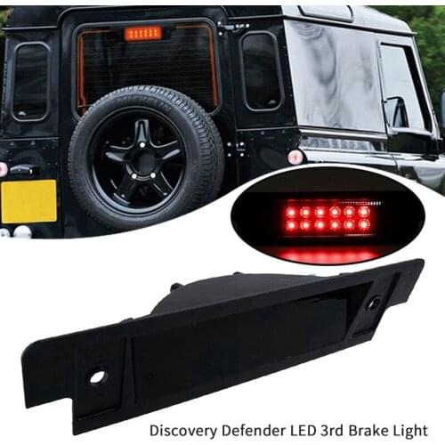 Third Brake Light Fit for Land Rover Discovery Defender 90/110 LED 3Rd Brake Light High Mount Stop Light XFK100290