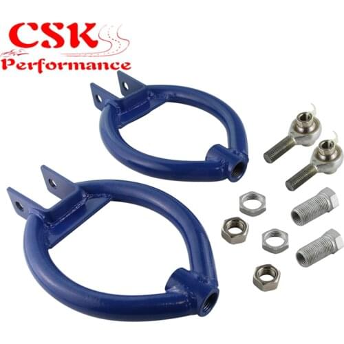 Rear Adj Upper Control camber Arm Kit Fits For 240SX S13 89-94 300ZX 90-96 Blue