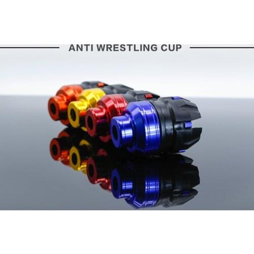1 Pair Motorcycle Aluminum Shock Cup Anti-collision Cup Front Fork Cup Drop Resistance Anti-throw Glue Stick Anti Falling Cup
