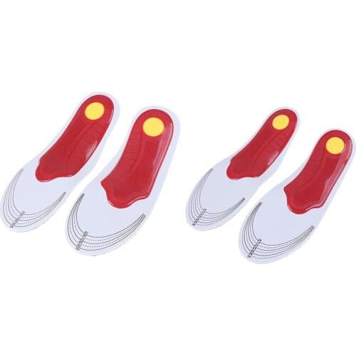 1 Pair Orthotics Cubitus Varus Flat Foot Insole Orthopedic Insoles For Shoes Insert Arch Support Pad For Plantar Fasciitis