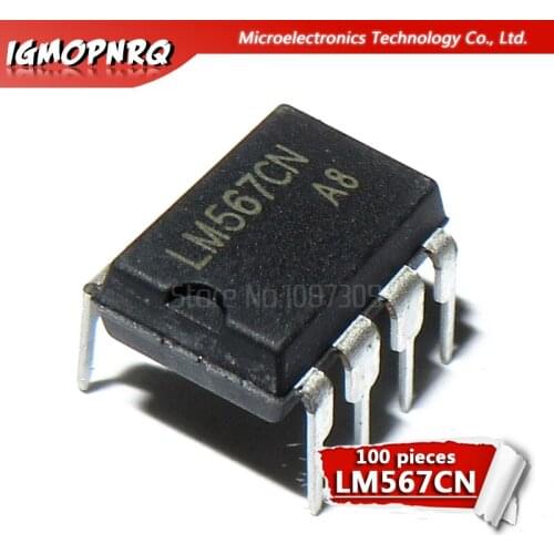 100PCS LM567CN DIP8 LM567C DIP LM567 new and original IC