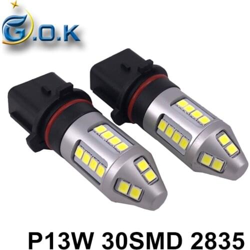 2 x p13w LED Light 30w 30SMD P13W led bulb 2835 led car high power DRL Car Automotive Turn Signal Light Indicator Lamp