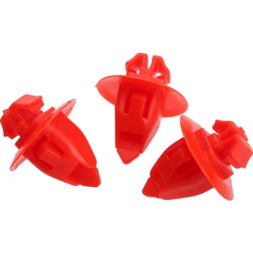 50Pcs Fender Wheel Flare Moulding Clip Retainer Auto Fasteners For Toyota Highlander Plastic Rivet Door Trim Panel Retainer Clip