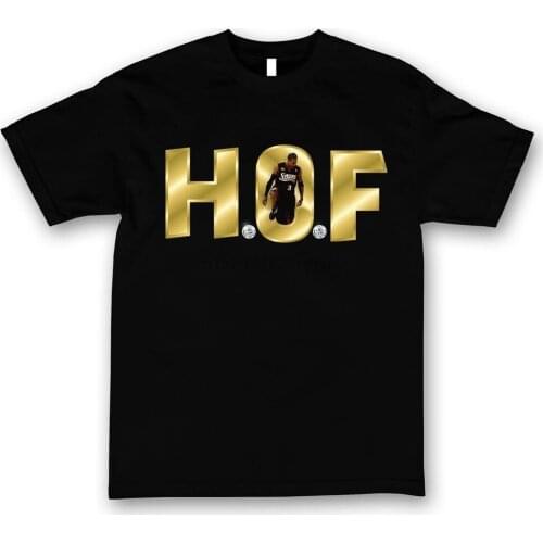 ALLEN IVERSON HALL OF FAME T-SHIRT TEE BLACK THE ANSWER NEW